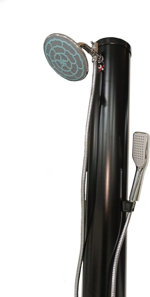 Hawaj kerti szolár zuhany kézi zuhanyrózsával 38 l | fekete