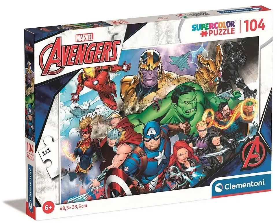 Bosszúállók Thanos 104 db-os puzzle Clementoni