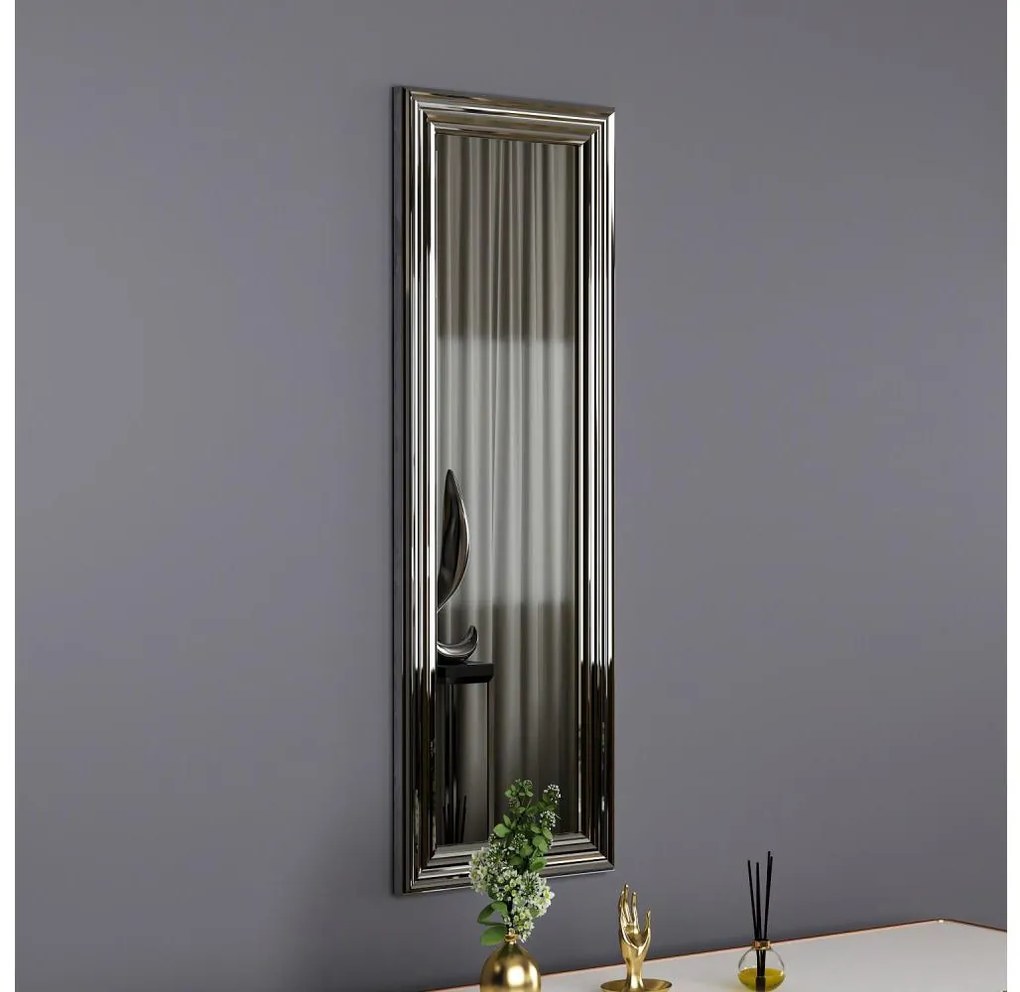 Fali tükör BOSS 90x30 cm ezüst