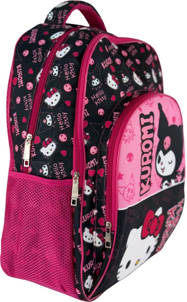 Hello Kitty & Kuromi iskolatáska, táska 42 cm