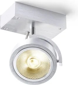 RENDL KELLY I fali lámpa szálcsiszolt alumínium 230V LED G53 15W