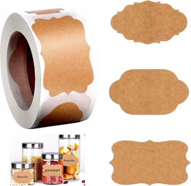 Öntapadós címkék matricák befőttes üvegek fűszerek befőttek ajándékok