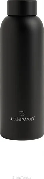 Waterdrop acél termopalack, matt fekete