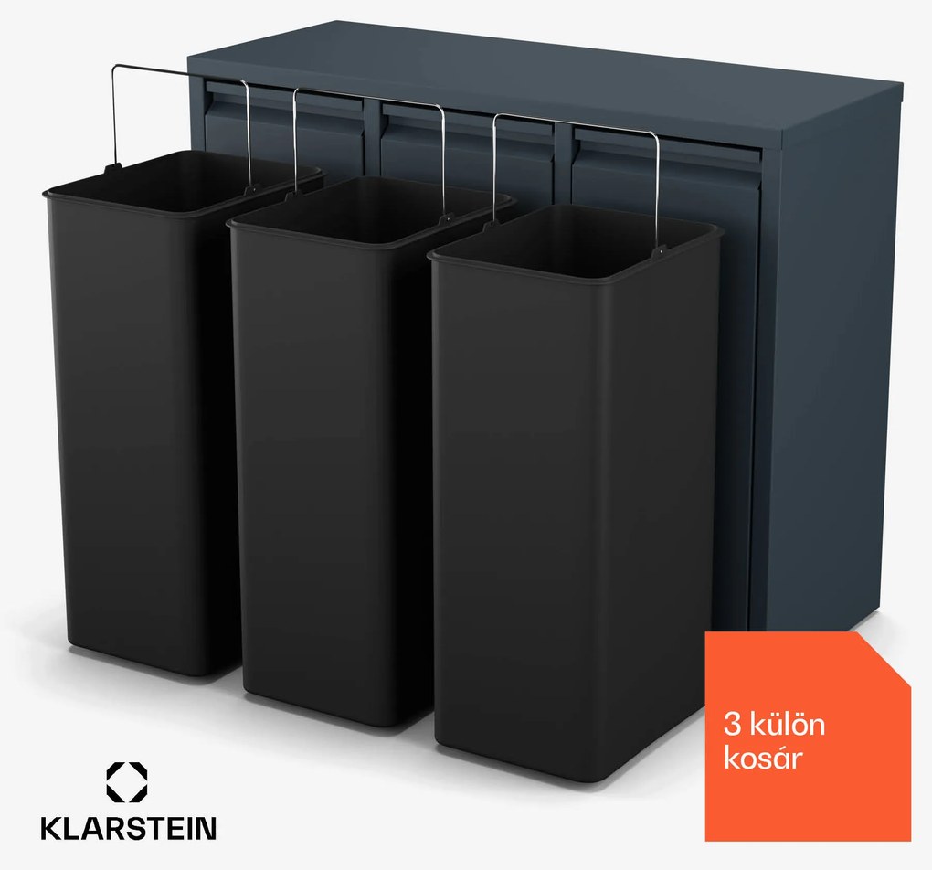 Klarstein Ordnungshüter 3, 45 liter, 3 kosár, szagmentes, egyszerű töltés