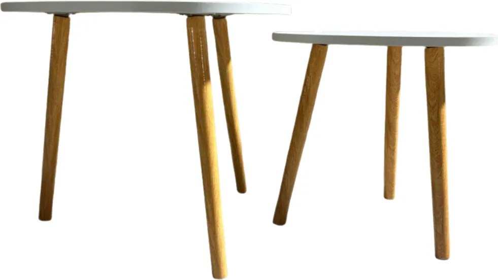 Kerek puff lábakon 28 x 42 cm