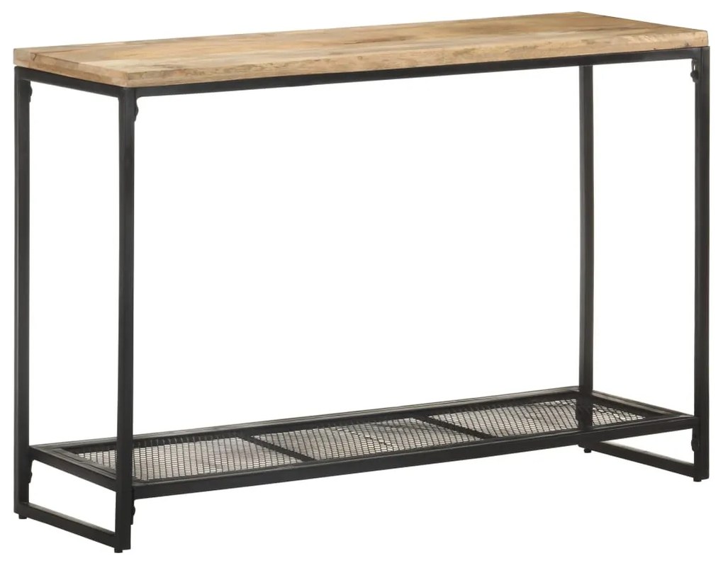 tömör mangófa tálalóasztal 110 x 35 x 75 cm