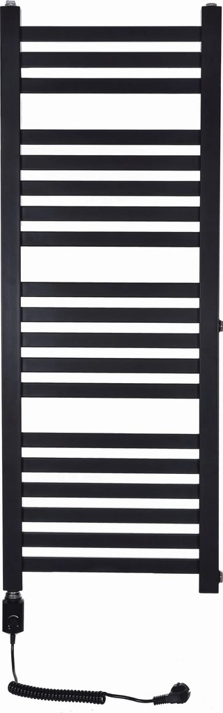 Elektromos fürdőszobai radiátor 900W Nero Fekete
