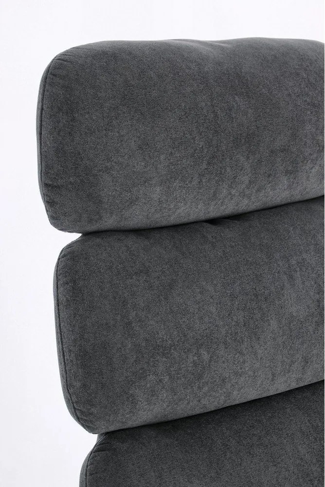 Fekete forgó fotel Violante – Bizzotto