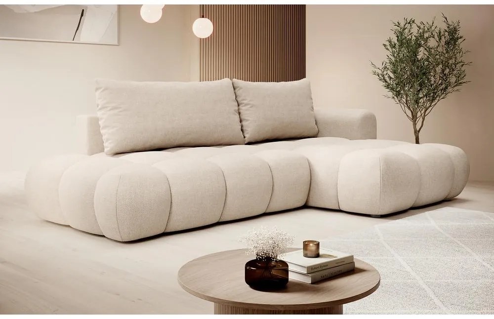 Sarokkanapé Ombre (J) (bézs + fekete) . 1099484
