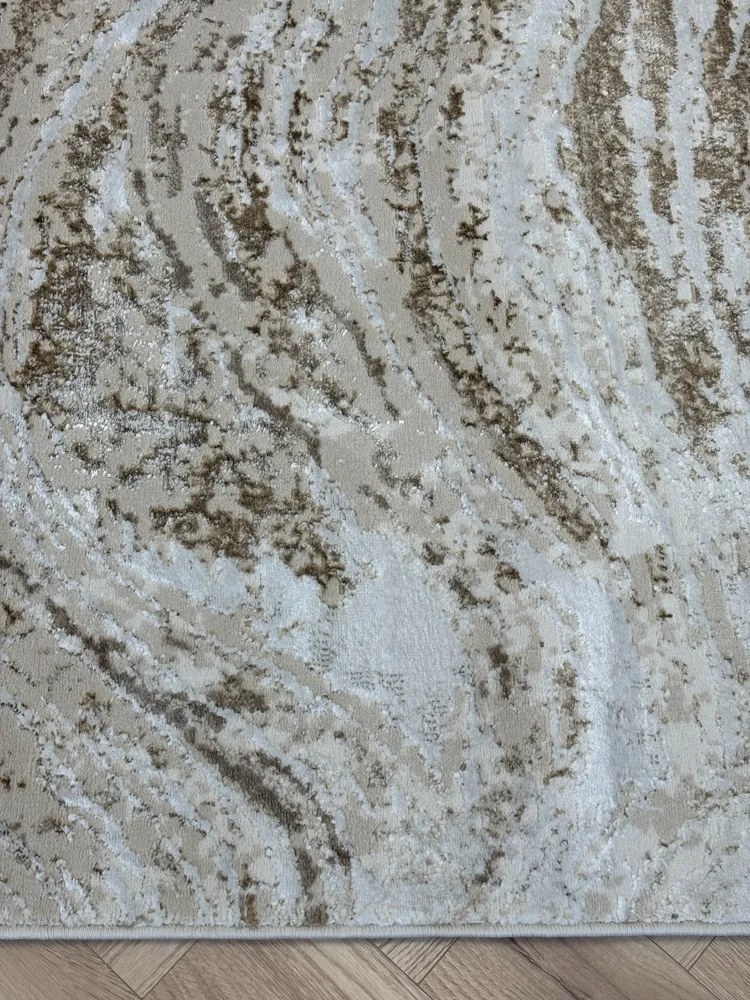 Sunset barna-bézs design szőnyeg 200x290