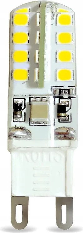 Led izzó 2835 Smd G9 230V 3W=25W b.ciepła