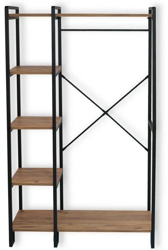 Rex Atlantic Pine and Black ruhaállvány