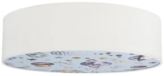 Gyerek mennyezeti lámpa KIDDY 2xE27/40W/230V fehér/kék