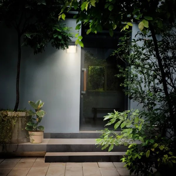 Brilagi - LED Kültéri fali lámpa TERNI LED/12W/230V fekete IP44