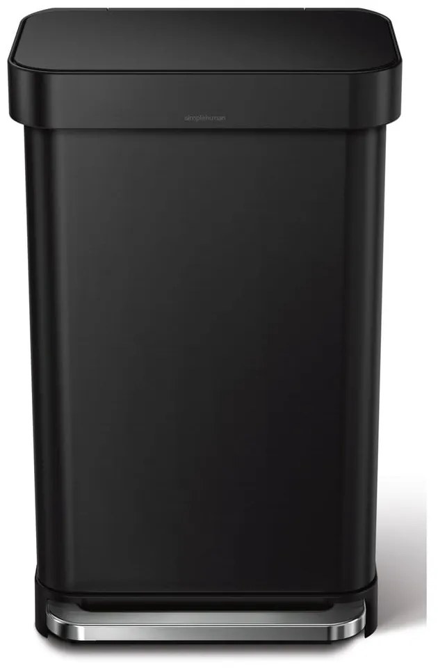 Acél pedálos szemetes 45 l – simplehuman