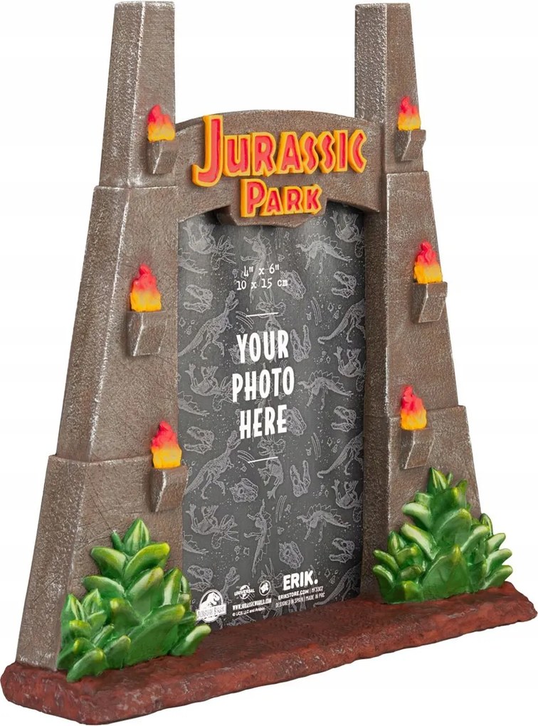 3D képkeret 10x15 cm Jurassic Park Gateway Fotó