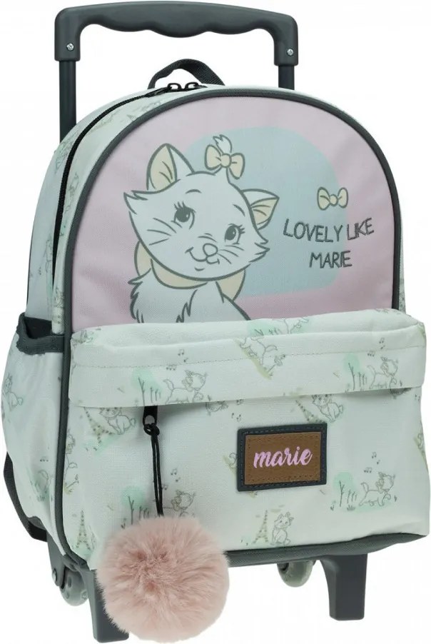 Disney Marie cica Lovely gurulós ovis hátizsák, táska 30 cm