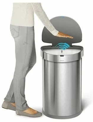 Simplehuman érintésmentes hulladékgyűjtő, 45 l