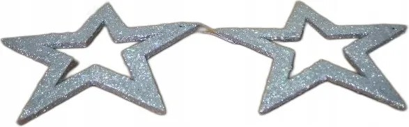 Karácsonyi dísz, csillag alakú függők, 3 darab DF3-7337