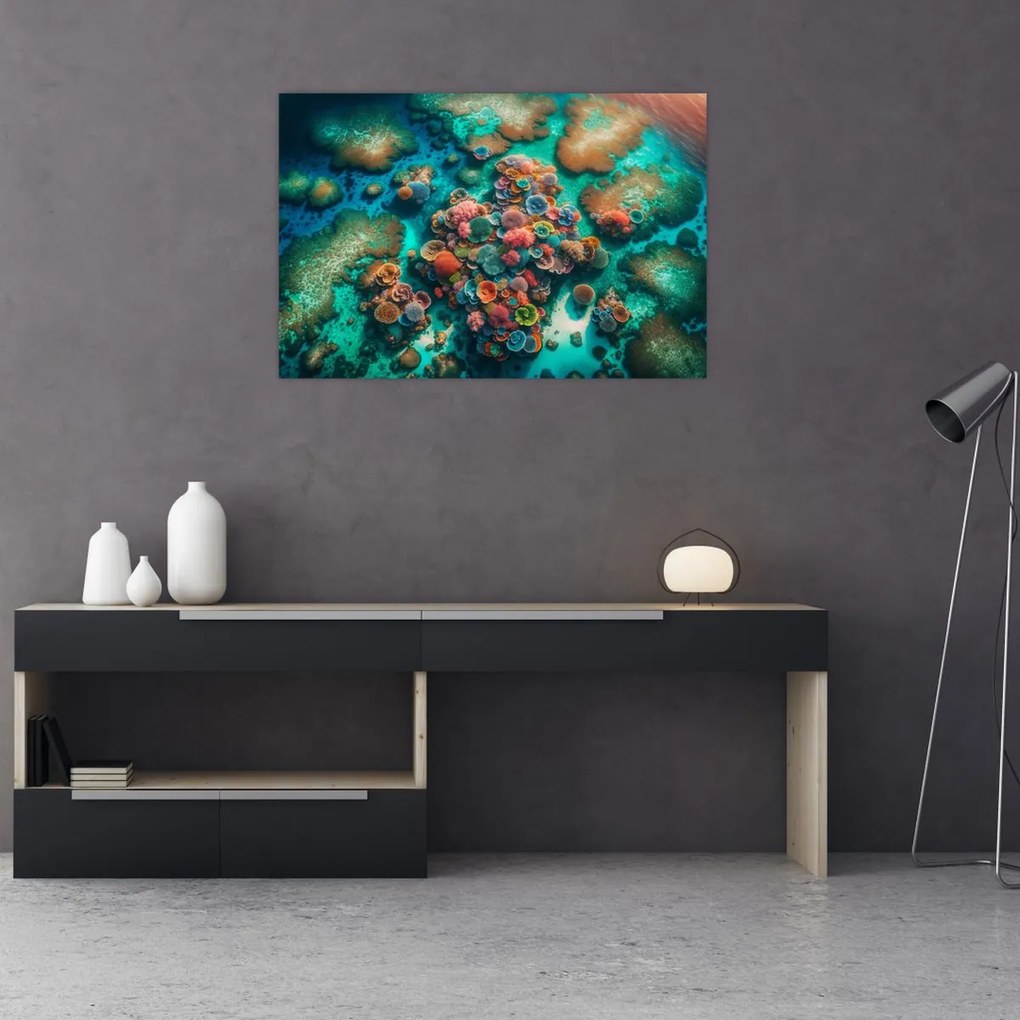 Kép - Kilátás a tengerre (90x60 cm)