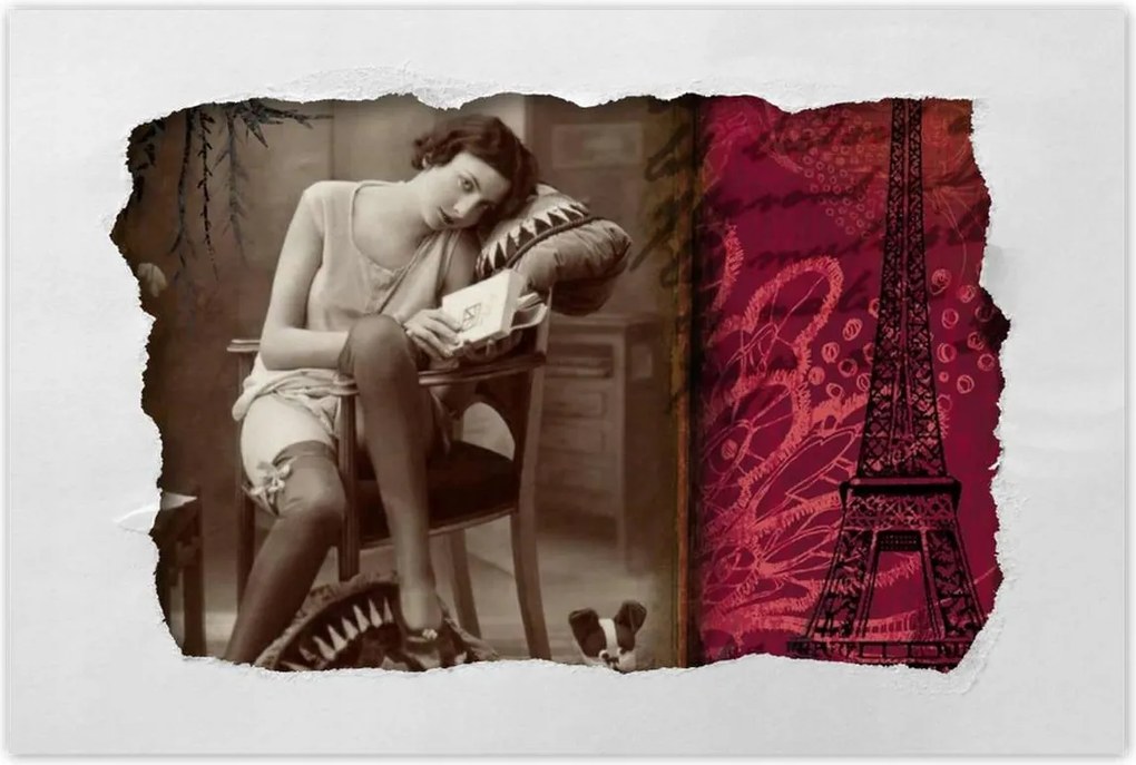 Poszterek 90x60 Kilátás Párizsból