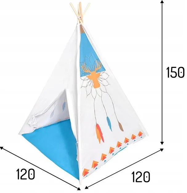 Wigvam indián sátor gyerekeknek