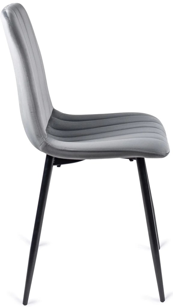 Szürke Bársony Étkezőszék IBIS