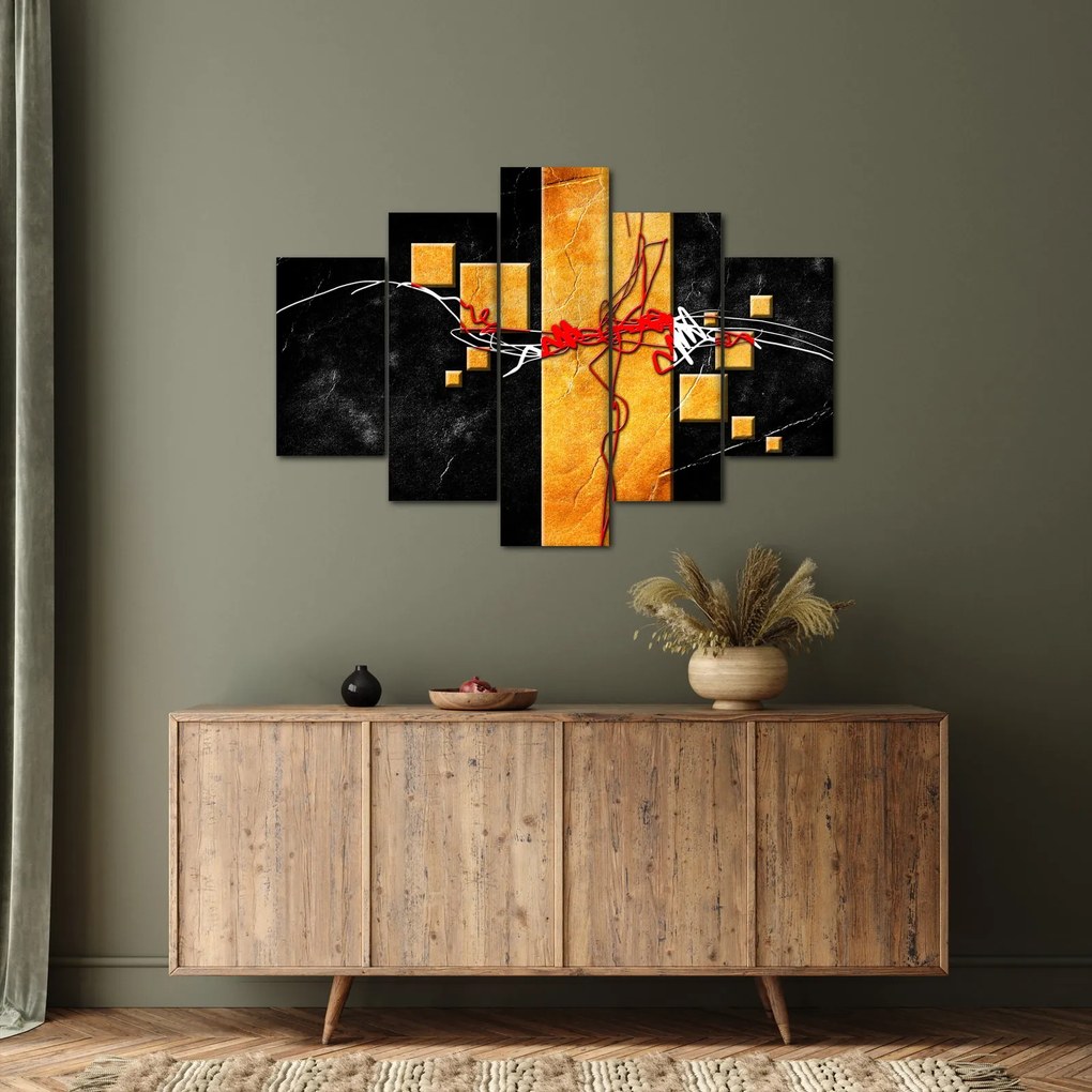 Absztrakt kép - Táncosok (150x105 cm)
