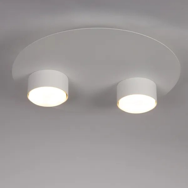 Mennyezeti lámpa STAR 2xGX53/12W/230V fehér