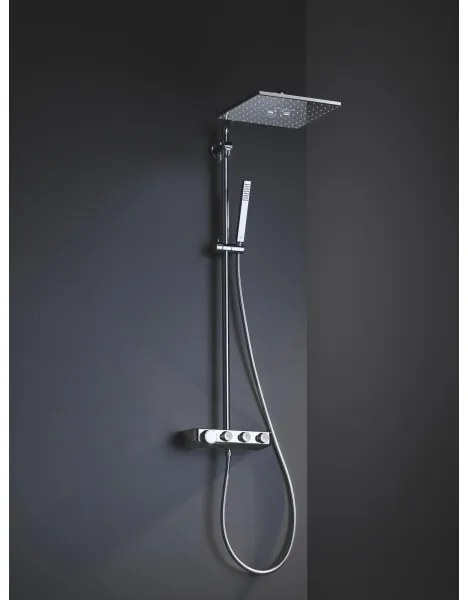 GROHE 26508000 - EUPHORIA SMARTCONTROL 310 CUBE zuhanyrendszer, magasfényű króm