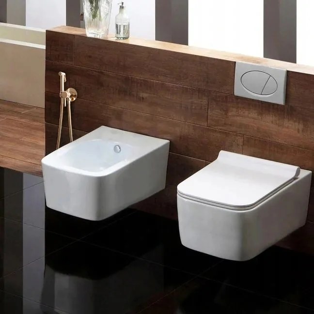 Bidé csap  Lungo Loop Rose Gold