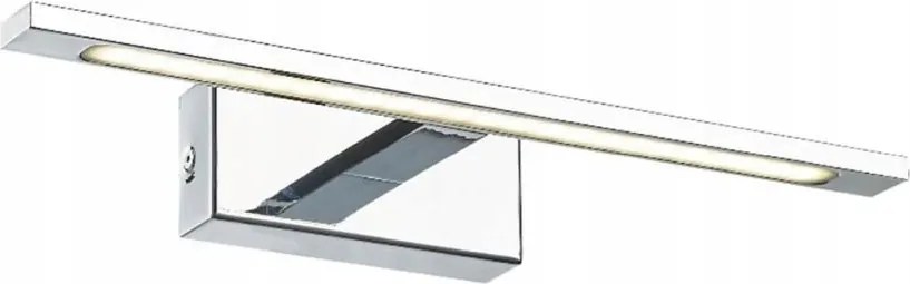 Ezüst fali lámpa galéria tükör felett Led kép Alter W89443-12W-CH Zuma