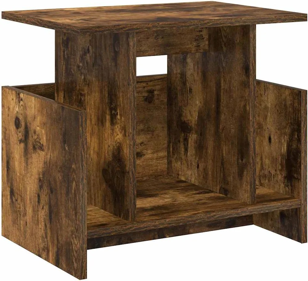 vidaXL TV állvány Füstölt tölgy 50 x 35 x 45 cm Faanyag