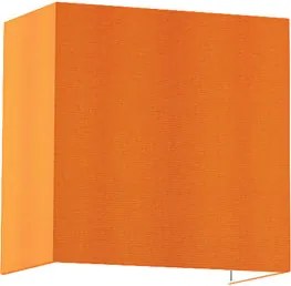 RENDL LOPE W 25/14 nástěnná Chintz oranžová/bílé PVC 230V LED E27 15W