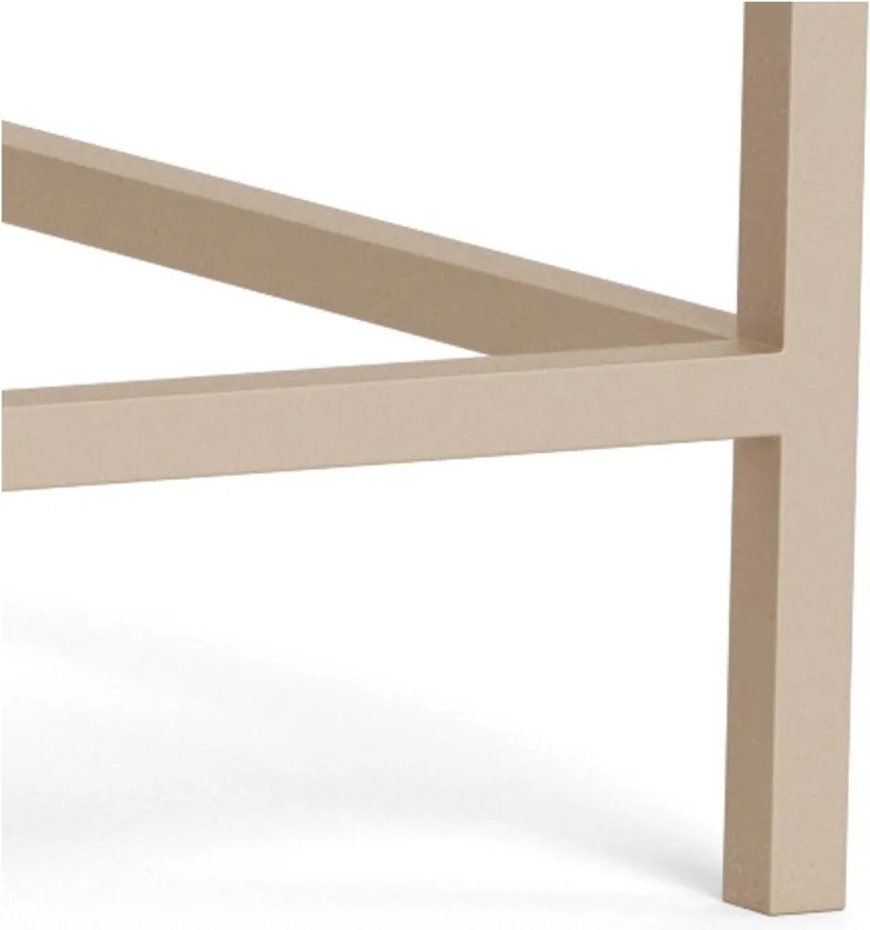 Szürke acél dohányzóasztal szett 2 db-os 50x90 cm Seaford – Actona