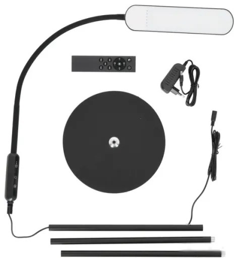 LED Dimmelhető állólámpa TEILO LED/10W/230V 3000/4000/6500K fekete + távirányító