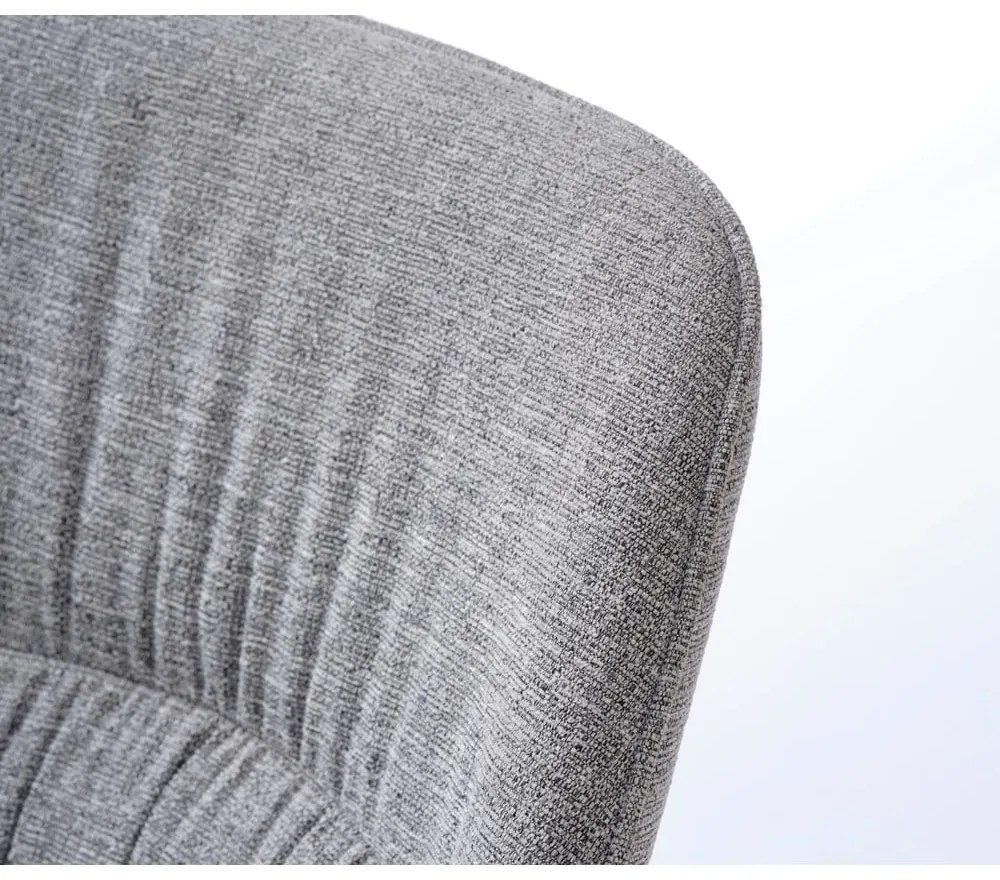 Szürke étkezőszék szett 2 db-os Meridian – Unique Furniture