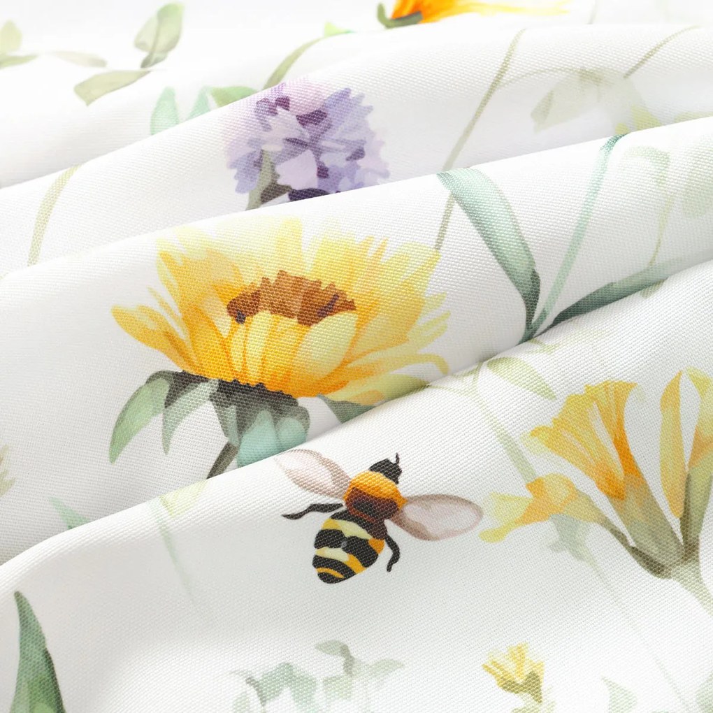 Goldea dekor függöny - réti világ 160x150 cm