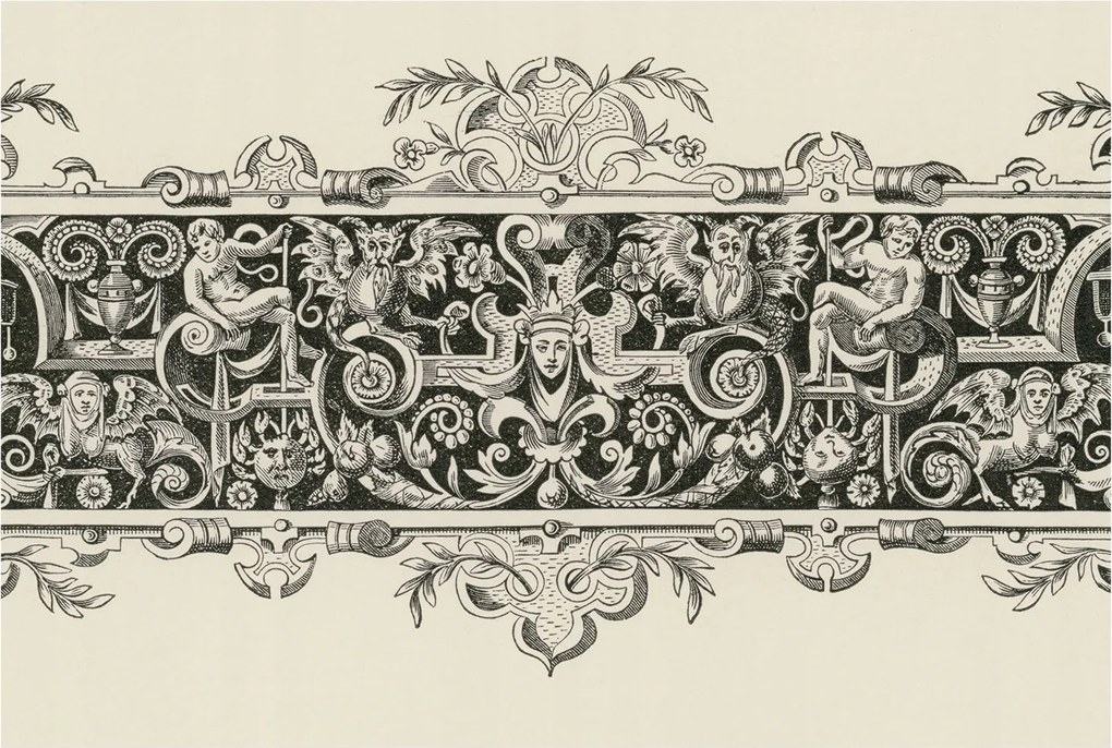 Fali fotótapéta Étkezőbe Mitológiai motívumok 104x70 Ragasztó