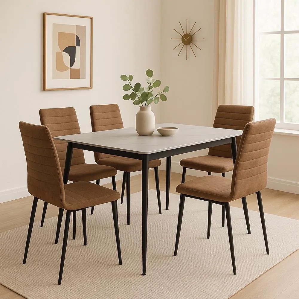 AVENBERG MONTE 120 Étkezőasztal - fehér