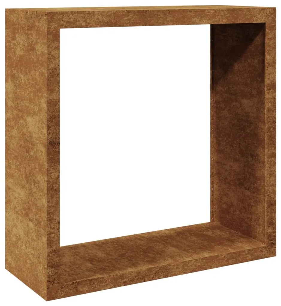 tűzifa állvány 100x40x100 cm időjárásálló acél