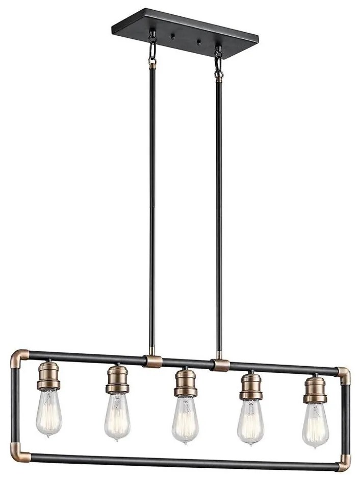 Kichler KL-IMAHN-ISLE - Csillár rúdon IMAHN 5xE27/60W/230V