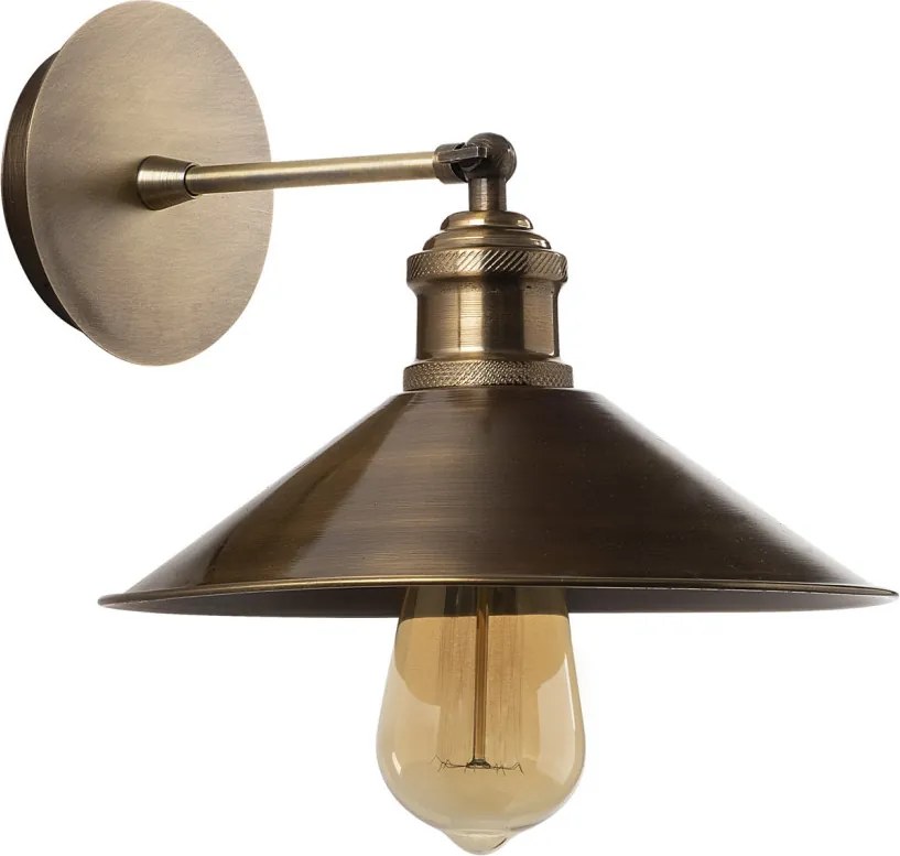 Berceste N-664 vintage barna vas falilámpa