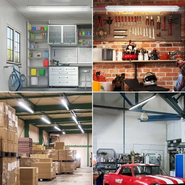 LED műszaki fénycsöves lámpatest T8 2xG13/20W/230V 6500K 120 cm IP65 fehér