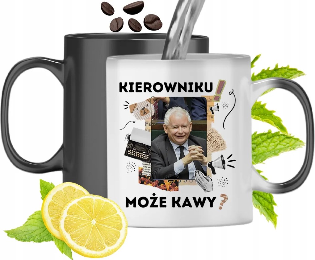 Mágikus Bögre Kaczynski Színváltós Bögre fényképes nyomtatással