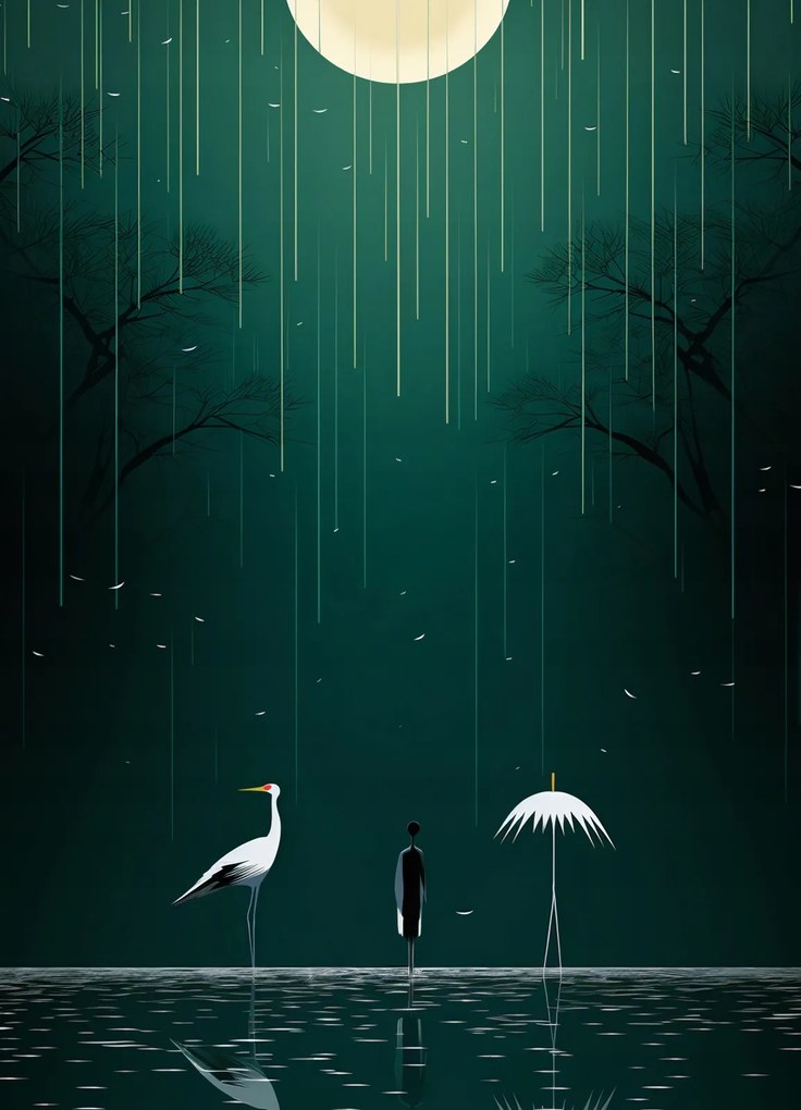 Poszter 20,5x28,4cm Éjszakai álmok