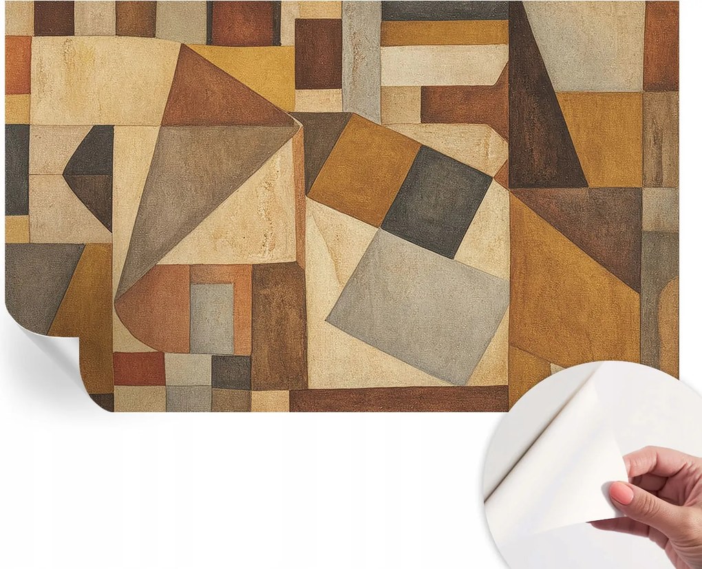 Dekoratív Fotótapéta Falra Geometrikus Absztrakt 416x254 cm