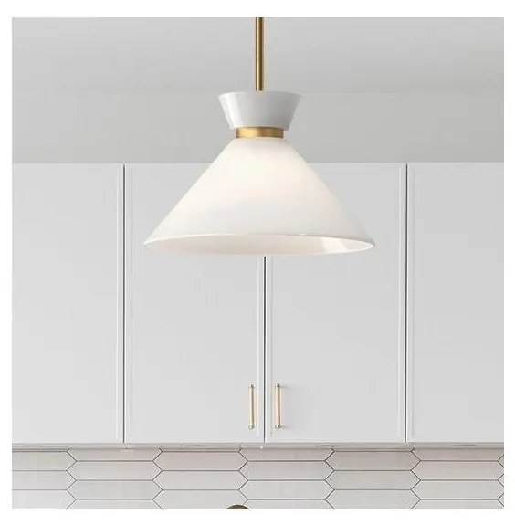 Alora Mood ALM-HALSTON-P-M-GD - HALSTON rúdon szerelt csillár 1xE27/60W/230V arany