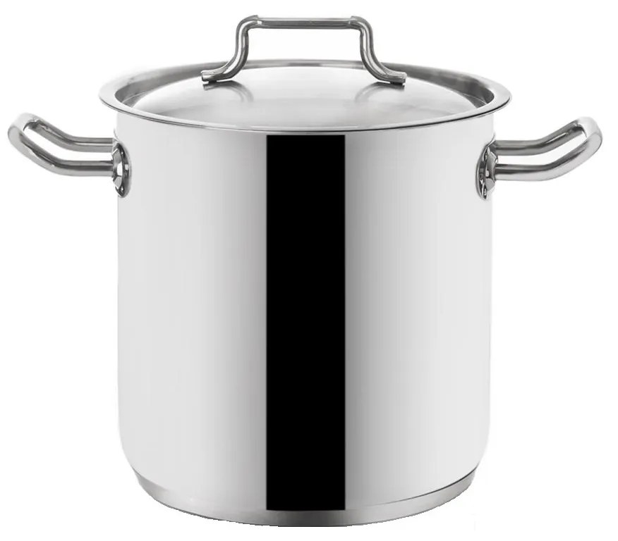 Orion Rozsdamentes acél edény fedővel STOCK, 4,5 l, 4,5 l