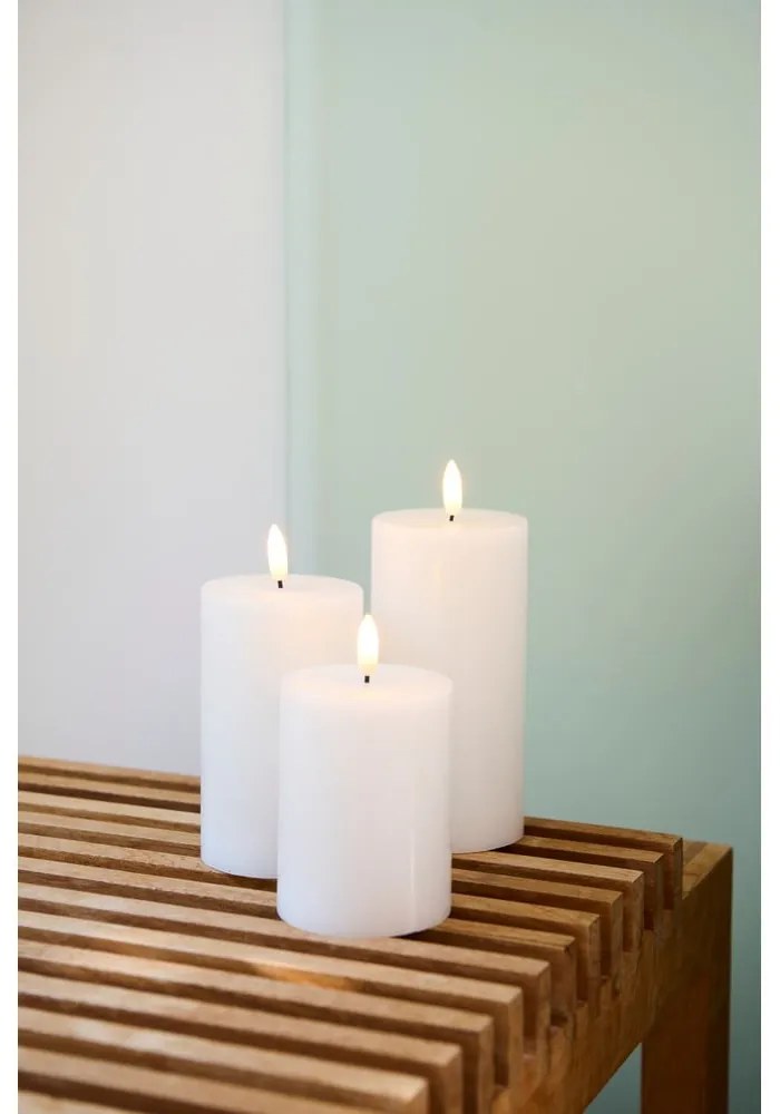 LED gyertya szett 3 db-os (magasság 15 cm) Sille Rechargeable – Sirius